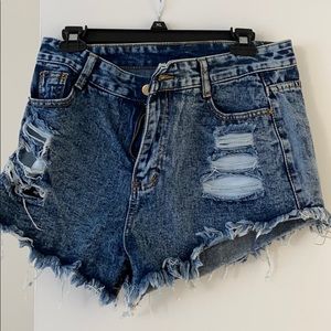 Jean shorts